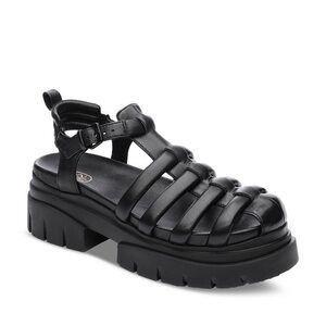 Ash Women's Shark Strappy‎ Platform Sandals size 37